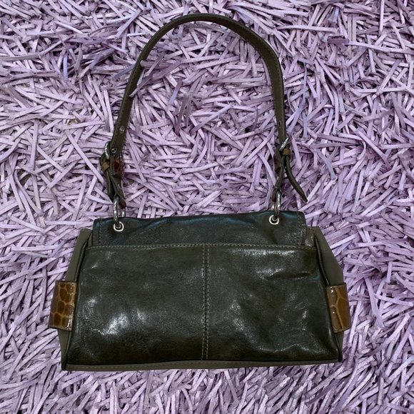 Franco Sarto Mini Sachel Olive Purse - Picture 2 of 6